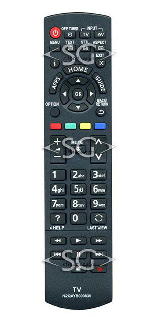 Пульт дистанционного управления для PANASONIC N2QAYB000830 ( N2QAYB000840 белый )
